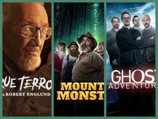 Collage of Travel Channel Shows True Terror, Mountain Monsters and Ghost Adventures