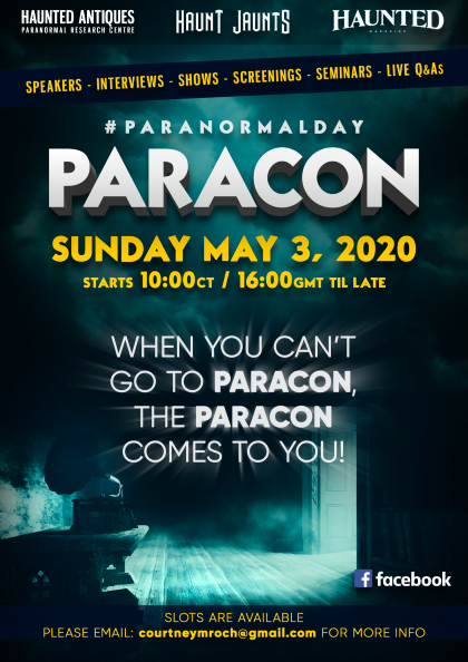 Paranormal Day Paracon banner