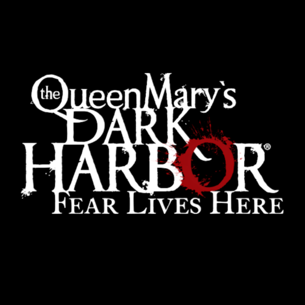 The Queen Mary's Dark Harbor logo