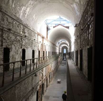 Cellblock in Eastern State Penitentiary