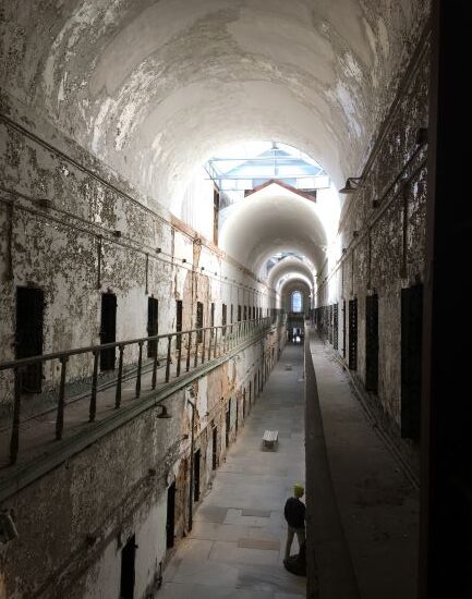 Cellblock in Eastern State Penitentiary