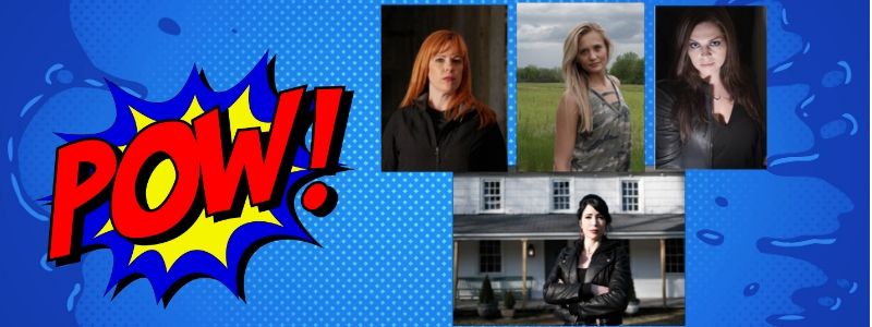 Travel Channel's paranormal Wonder Women Amy Bruni, Chelsea Laden, Cindy Kaza, and Katrina Weidman