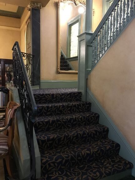 Hotel Majestic stairs