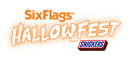Six Flags Hallowfest logo