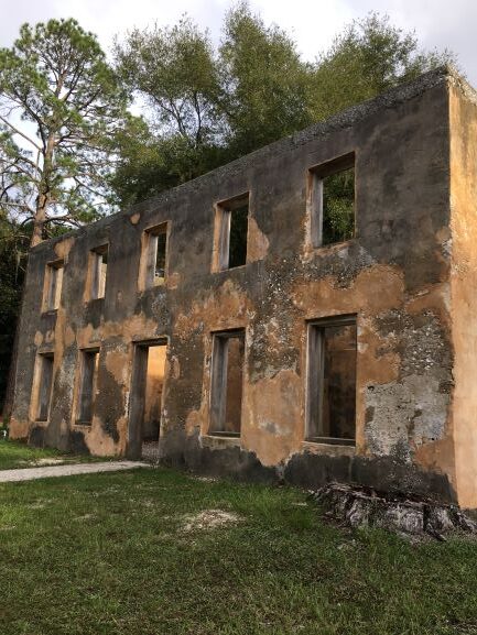 Horton House ruins exterior