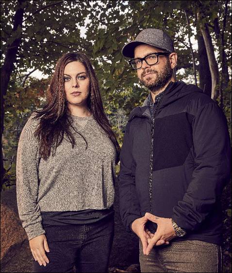 Paranormal investigators Katrina Weidman and Jack Osbourne 