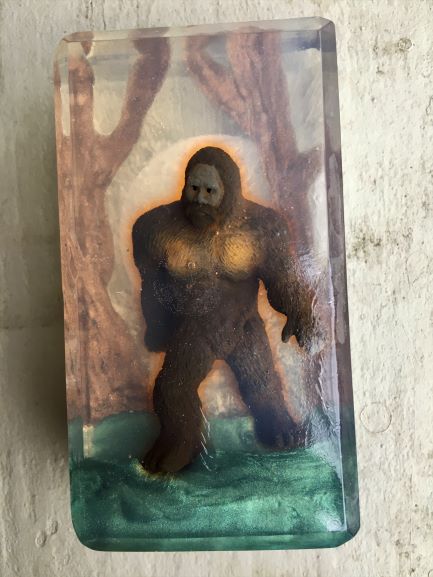 Bigfoot in a soap
