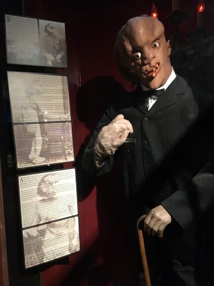 Museum of the Weird elephant man replica