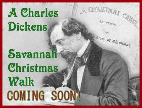 A Charles Dickens Savannah Christmas Walk poster
