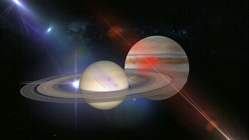 2020's winter solstive jupiter and saturn alignment