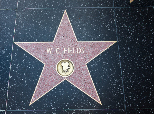 Hollywood Walk Of Fame Star WC Fields