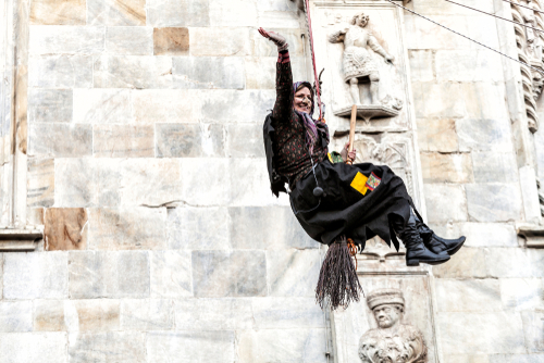 La Befana in Como, Italy