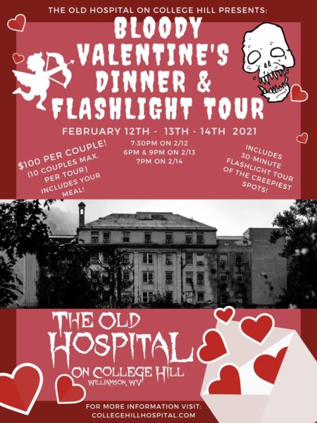 Bloody Valentine's Event at Old Hospital poster