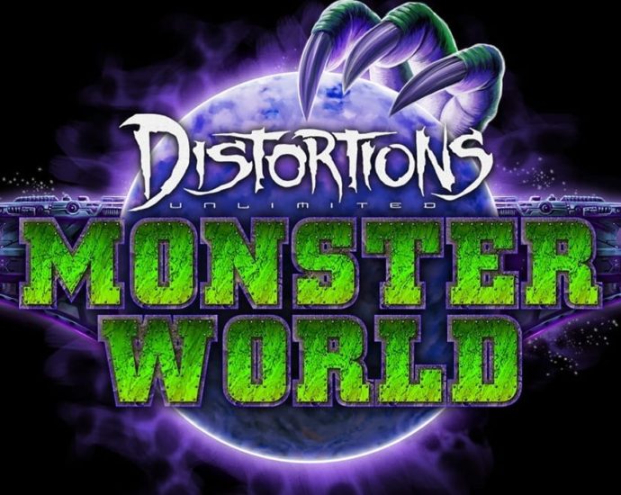 Distortions Monster World logo