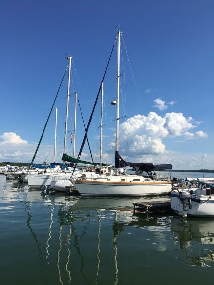 Sailboats at Nashville Shores Marina