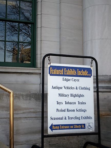 Pennyroyal Area Museum Exhibit sign