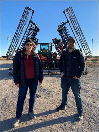 Katrina Weidman and Jack Osbourne at the former McCormick Farm in Colorado