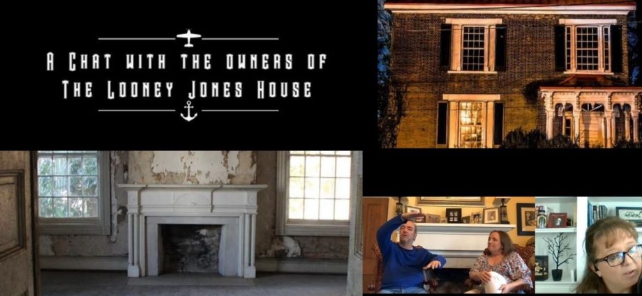 Chat with the owners of the Looney Jones House graphic