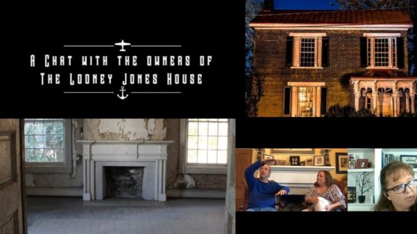 Chat with the owners of the Looney Jones House graphic