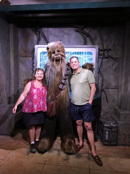 Chewie Character Experience Photo