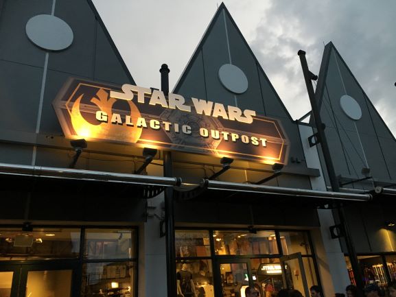 Star Wars Galactic Outpost in Disney Springs