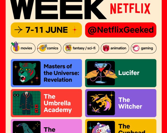 Netflix Geeked Week graphic