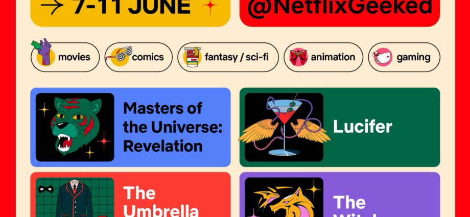 Netflix Geeked Week graphic