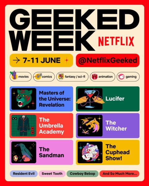 Netflix Geeked Week graphic