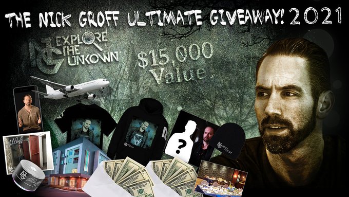 Nick Groff Giveaway 2021