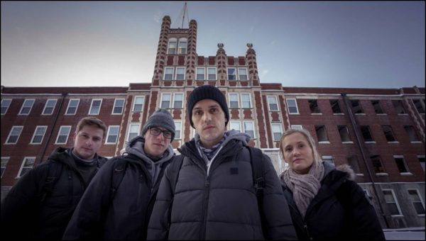 Destination Fear season 3 cast Alex Schroeder, Tanner Wiseman, Dakota Laden, and Chelsea Laden