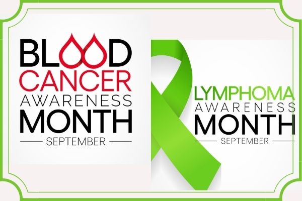 Blood cancer and lymphoma awareness month september