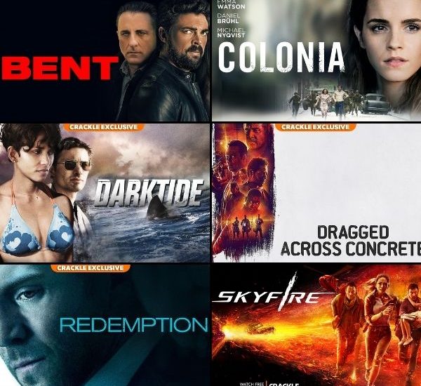 Crackle August 2021 exclusives collage