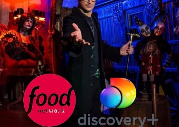 Zak Bagans on Food Network Halloween 2021