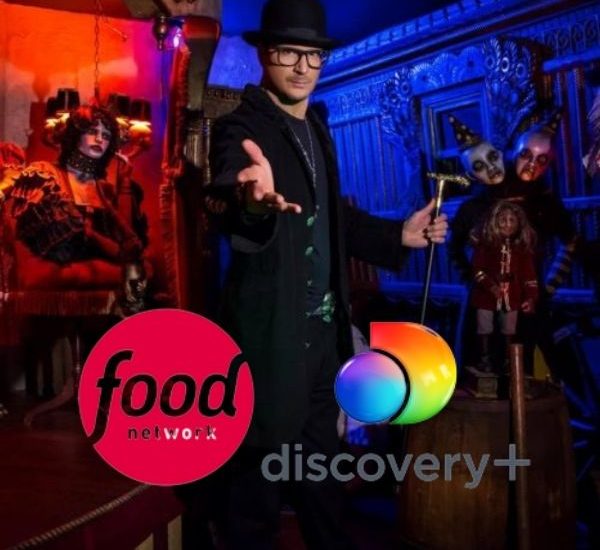 Zak Bagans on Food Network Halloween 2021