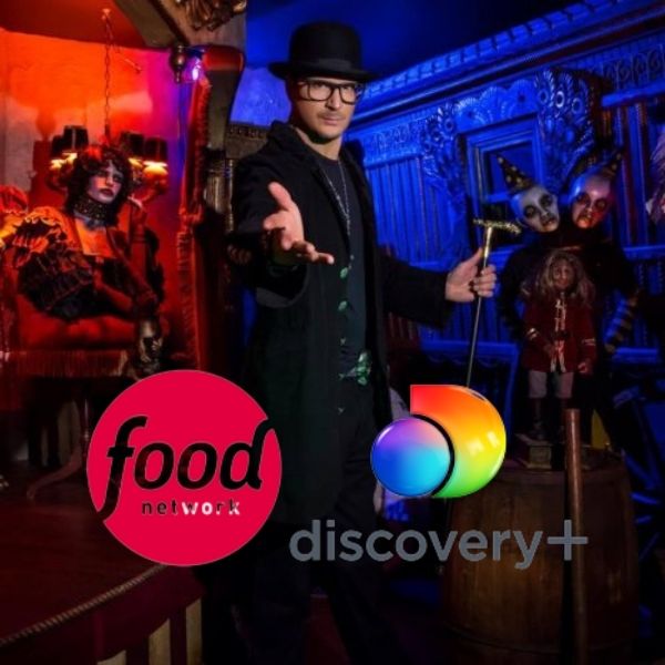 Zak Bagans on Food Network Halloween 2021