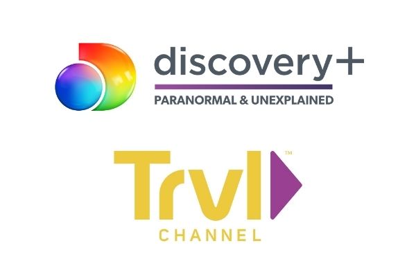discovery+ and Travel Channel logos together
