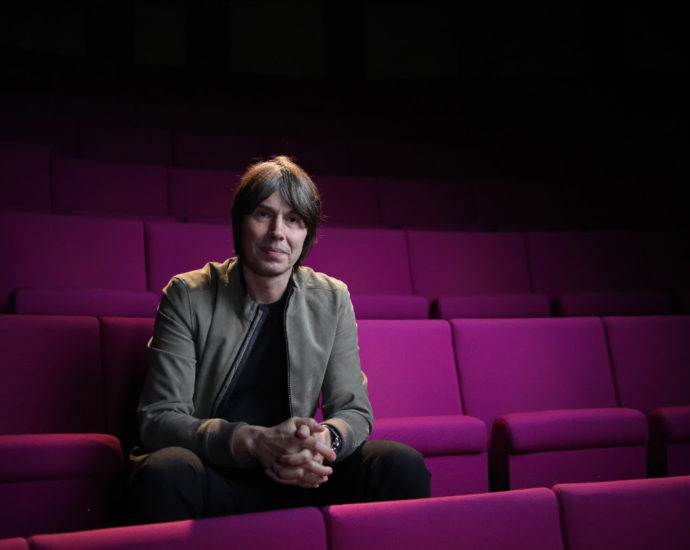 Brian Cox (pictured) in Brian Cox’s Adventures in Space and Time.