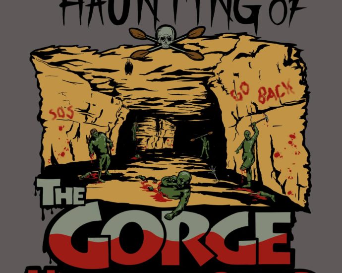 Haunted Gorge Underground Boat tour poster 2021