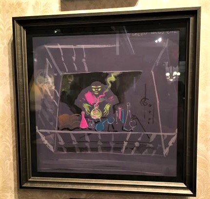 Jekyll and Hyde concept art not at Disneyland but at Paris