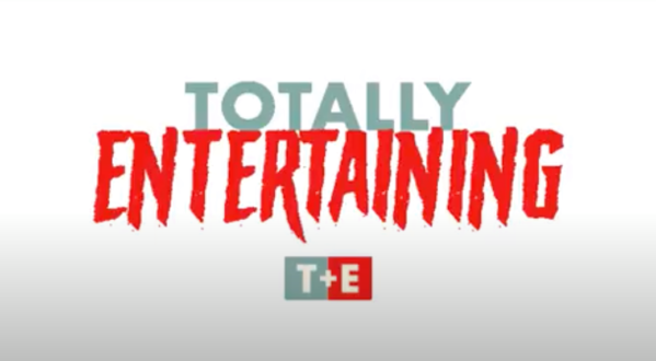 Totally Entertaining T+E scary logo