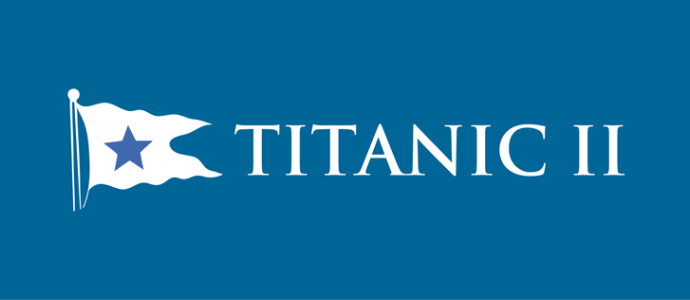 Titanic II logo from Blue Star Lines