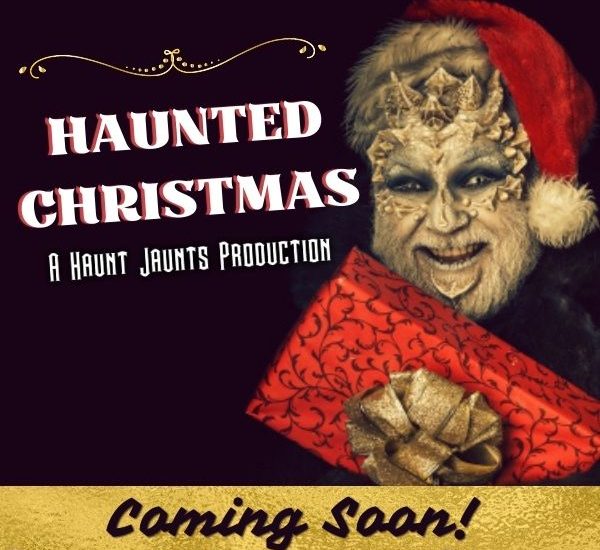 Haunted Christmas podcast season cover