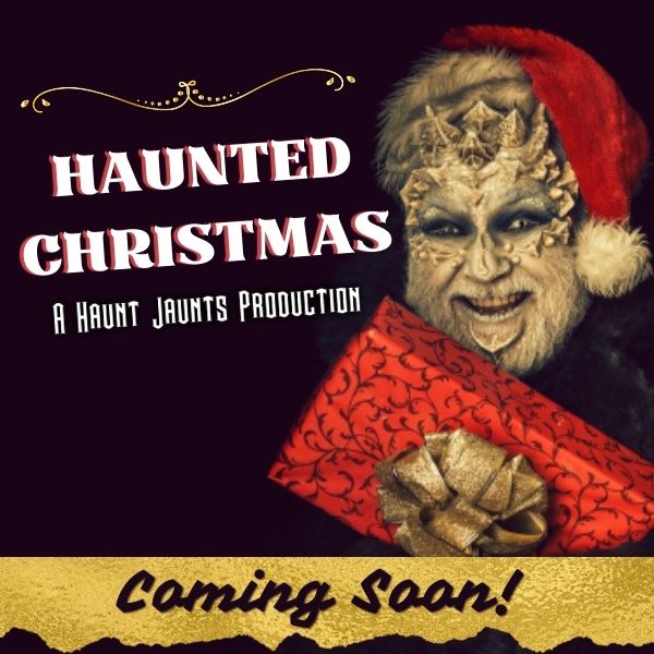 Haunted Christmas podcast season cover