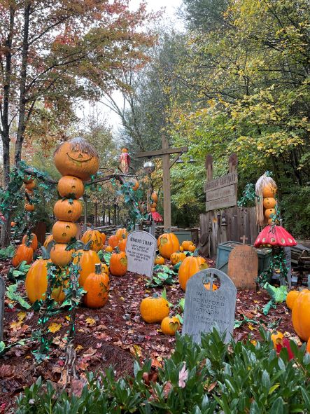 Lumberjack Graveyard Pumpkins 2