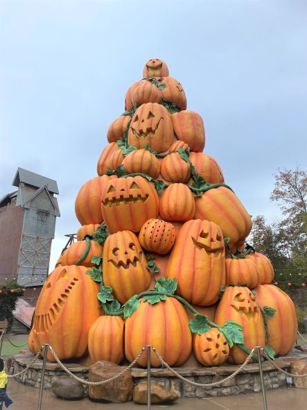 Great Pumpkin Tree at Dollywood