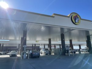 Buc-ee's Gas pumps