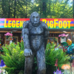 Bigfoot in front of shop in Eureka CA