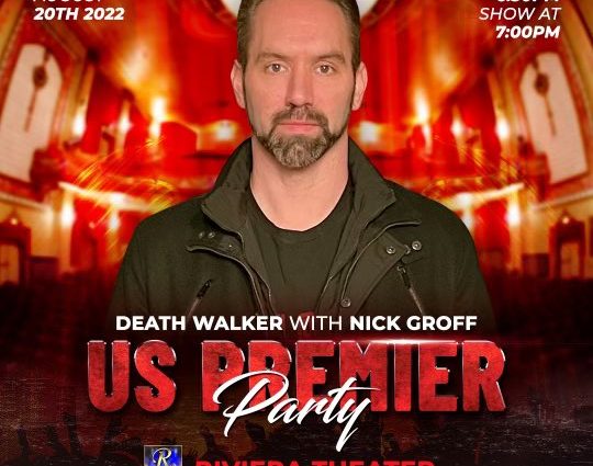 Nick Groff Death Walker Premiere