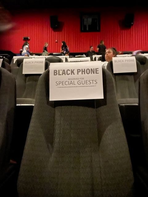 The Black Phone special guest seats