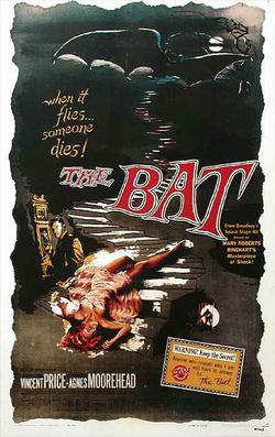 The Bat 1959 movie poster